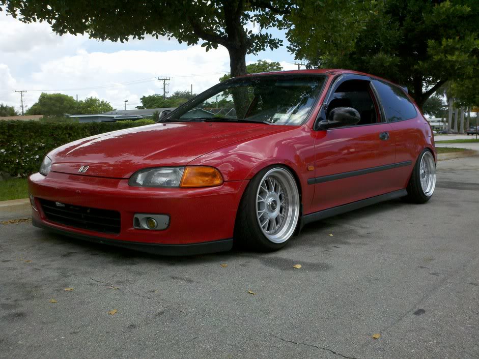 photo 1 Honda Civic custom wheels Miro stp1 16x9.0, ET +15, tire size 195/40 R16. x ET
