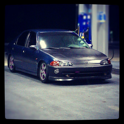 photo 3 Honda Civic custom wheels GSR Fat x, ET , tire size 195/50 R. x ET