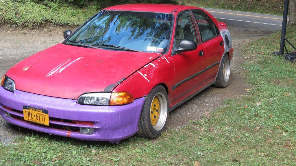 photo 1 Honda Civic custom wheels 14x7.0, ET , tire size 185/60 R14. x ET