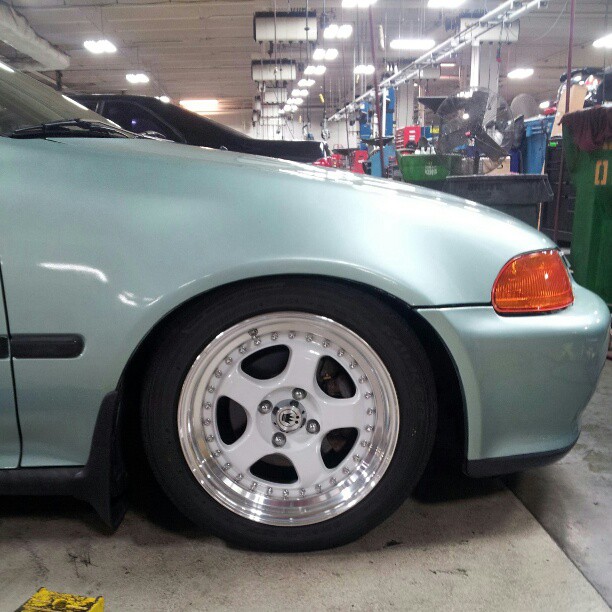 photo 1 Honda Civic custom wheels Konig candies 15x7.5, ET +30, tire size 195/50 R15. x ET