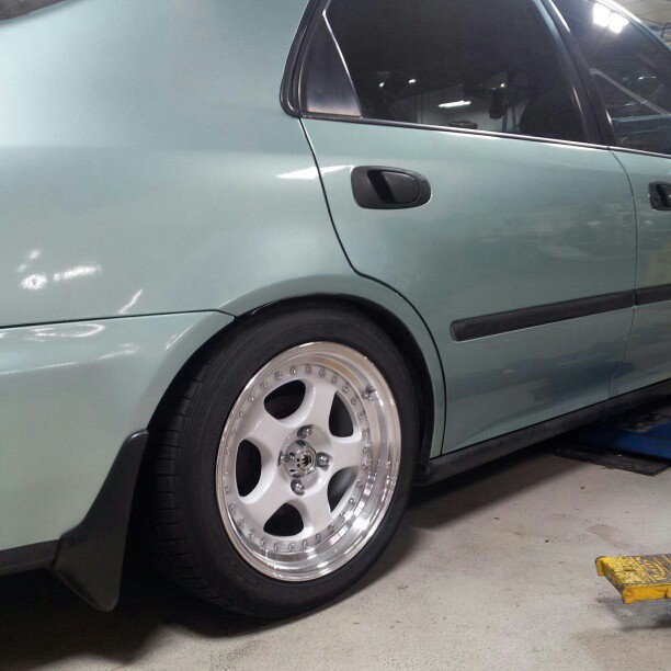 photo 2 Honda Civic custom wheels Konig candies 15x7.5, ET +30, tire size 195/50 R15. x ET