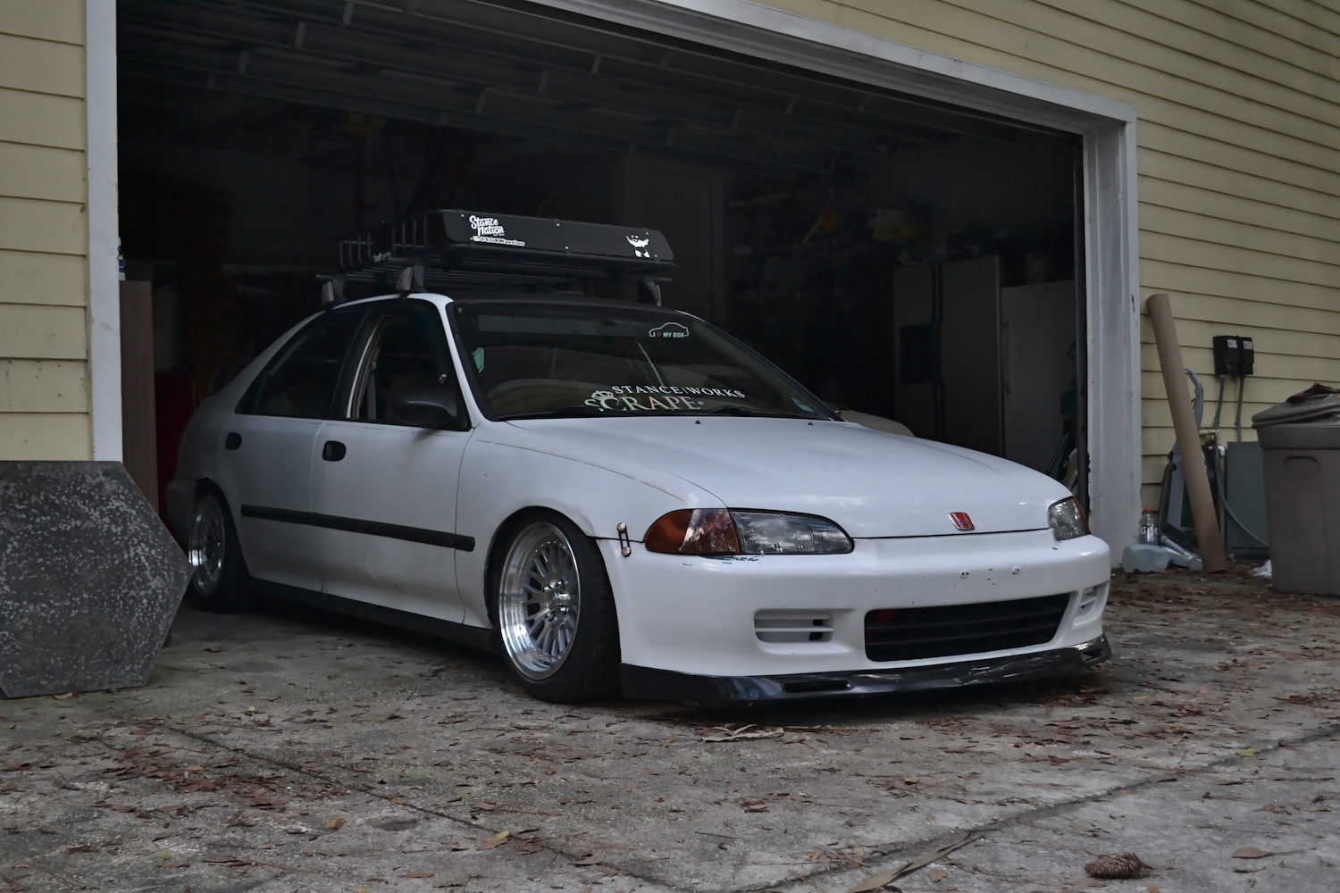 photo 1 Honda Civic custom wheels Dub  FelgenWerks  15x8.0, ET +25, tire size 195/45 R15. x ET