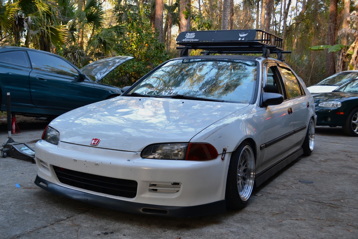 photo 2 Honda Civic custom wheels Dub  FelgenWerks  15x8.0, ET +25, tire size 195/45 R15. x ET