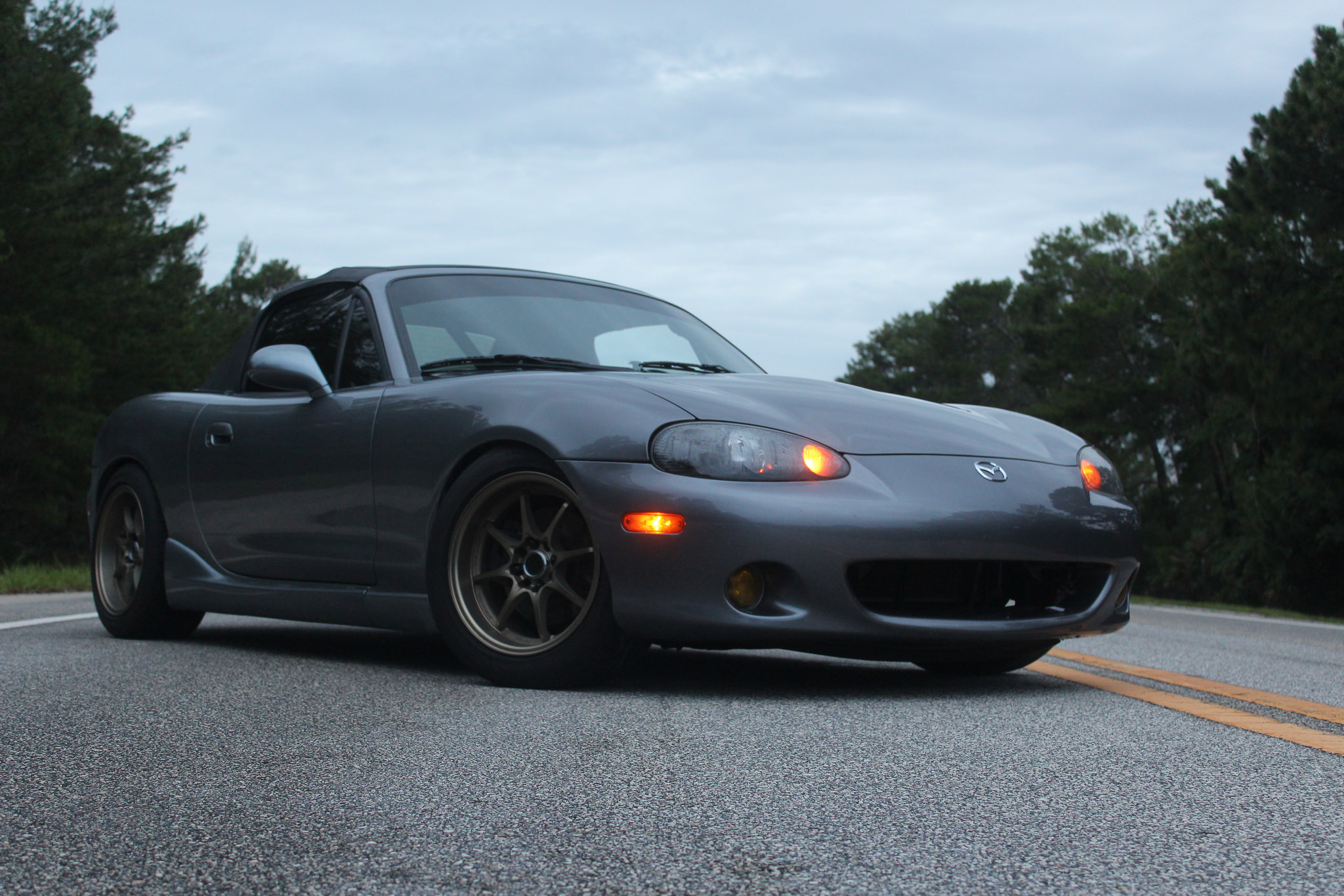 photo 1 Mazda MX-5 custom wheels Konig  Flatout  15x8.0, ET +25, tire size X R15. x ET