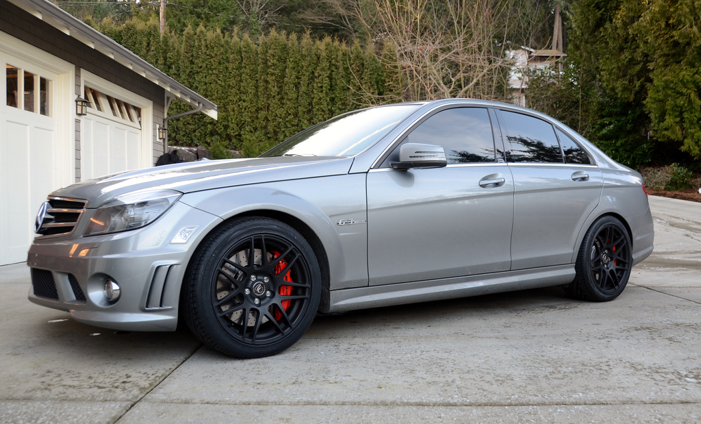 photo 2 Mercedes-Benz C-Class custom wheels Forgestar  F14  18x8.5, ET +40, tire size 245/40 R18. 18x9.5 ET+55 275/35 R18