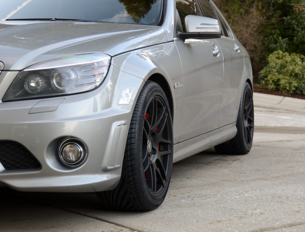 photo 4 Mercedes-Benz C-Class custom wheels Forgestar  F14  18x8.5, ET +40, tire size 245/40 R18. 18x9.5 ET+55 275/35 R18