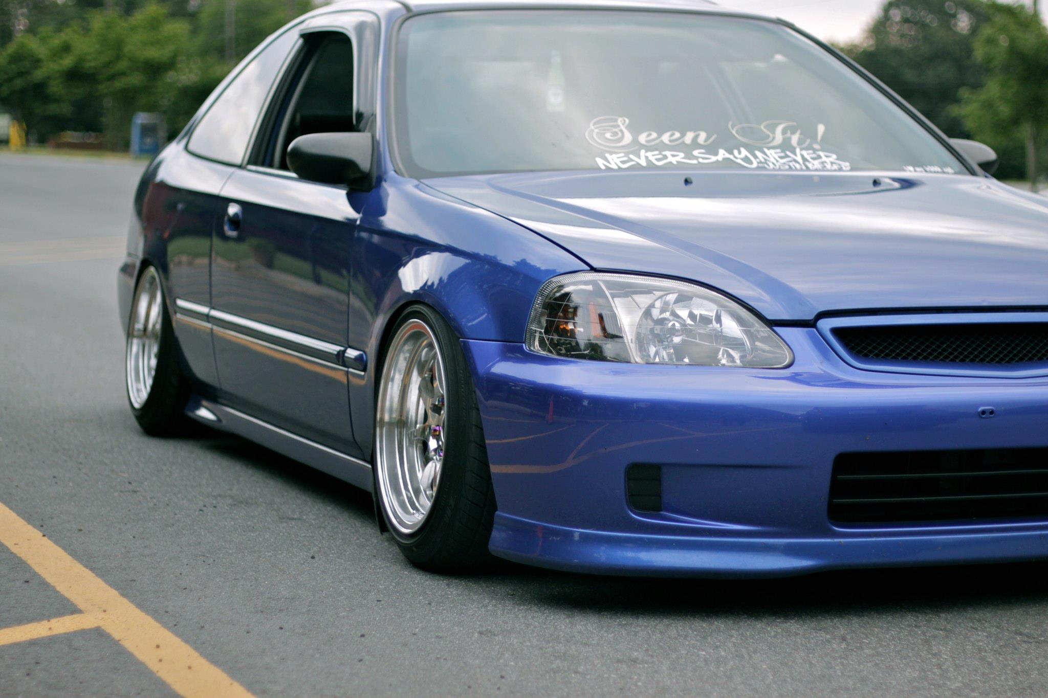 photo 2 Honda Civic custom wheels Drag DR-54 15x8.25, ET +15, tire size 195/50 R15. x ET 195/50 R