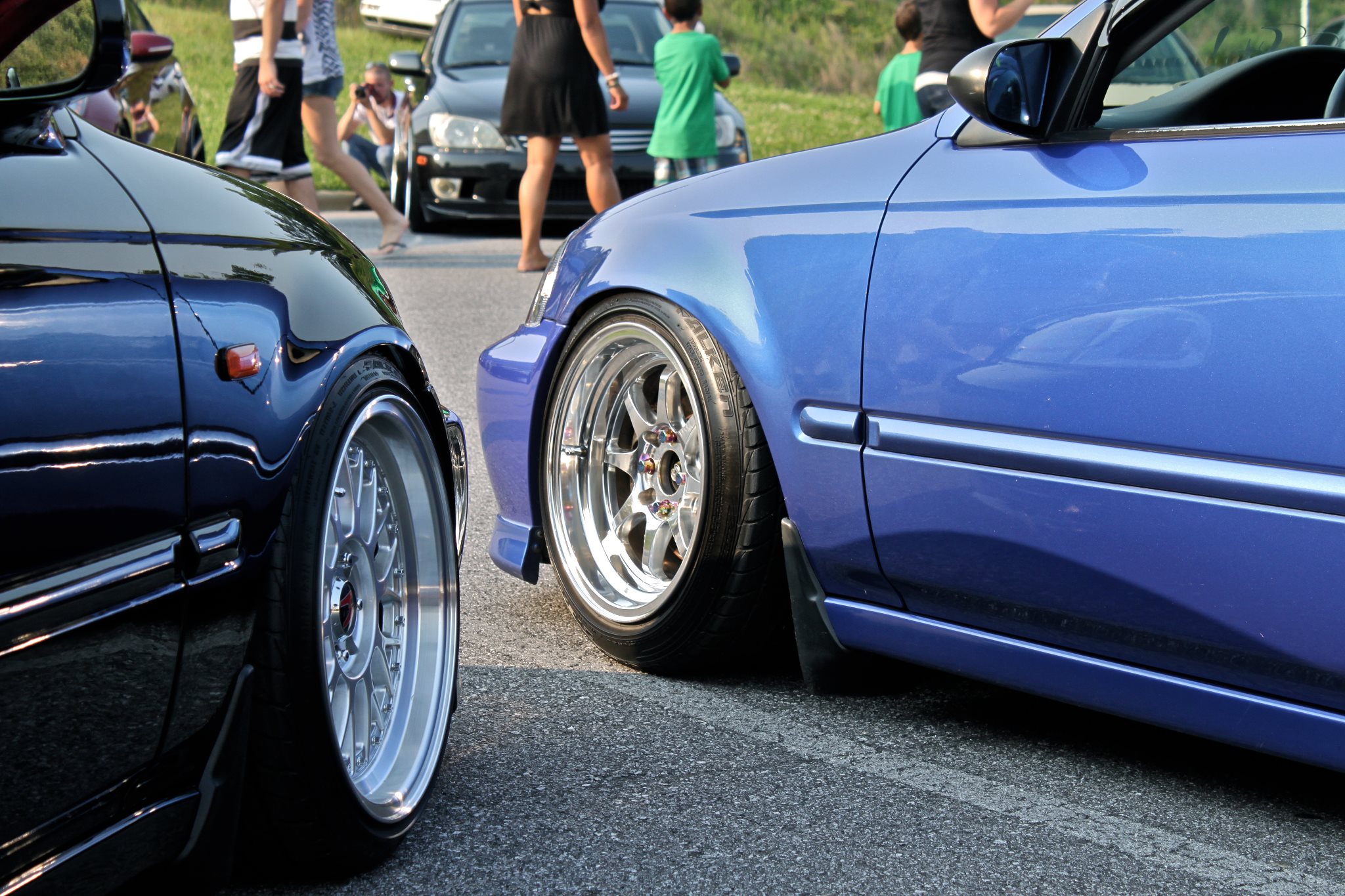 photo 3 Honda Civic custom wheels Drag DR-54 15x8.25, ET +15, tire size 195/50 R15. x ET 195/50 R