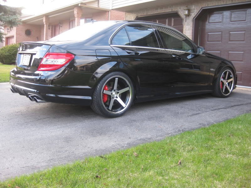 photo 1 Mercedes-Benz C-Class custom wheels Stance  SC-5ive 19x8.5, ET +45, tire size 235/35 R19. 19x9.5 ET+48 275/30 R19