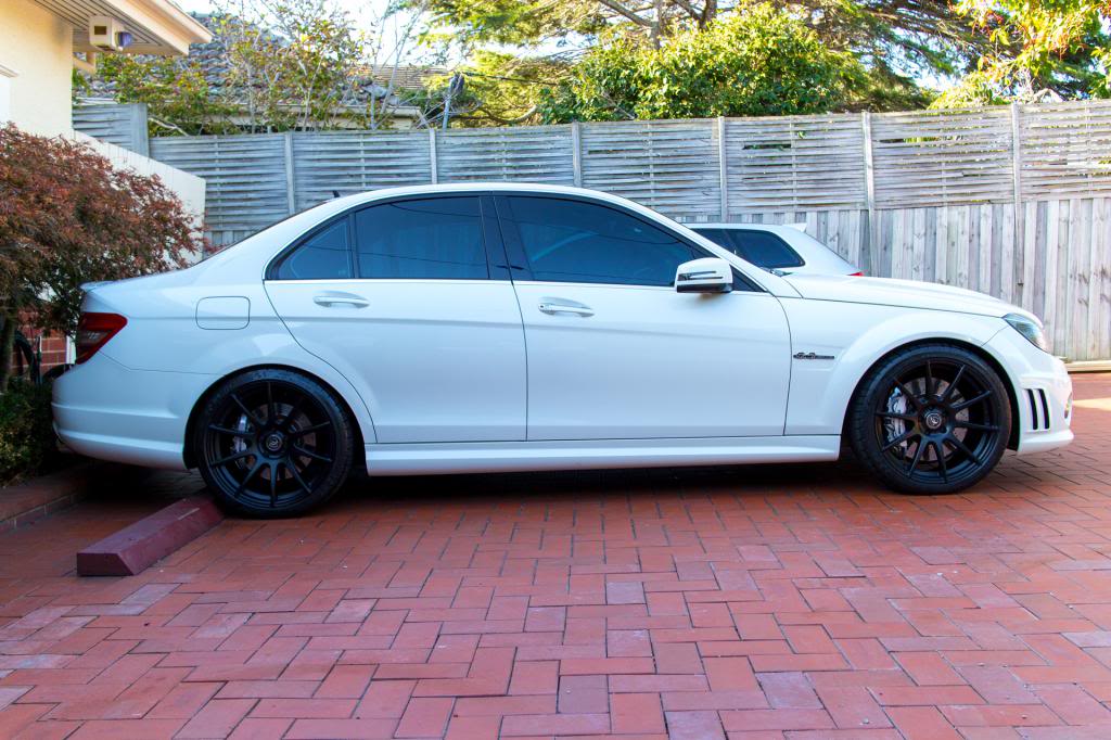 photo 1 Mercedes-Benz C-Class custom wheels Forgestar CF10 19x8.5, ET +40, tire size 235/40 R19. 19x10.0 ET+52 275/30 R19