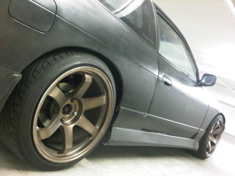 photo 14 Nissan S13 custom wheels Rota Grid 18x9.5, ET +15, tire size 225/40 R18. 18x9.5 ET+12