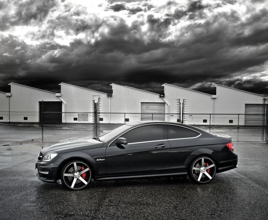 photo 1 Mercedes-Benz C-Class custom wheels Vossen  CV3 20x8.5, ET +3, tire size 235/30 R20. 20x10.5 ET+5 275/25 R20