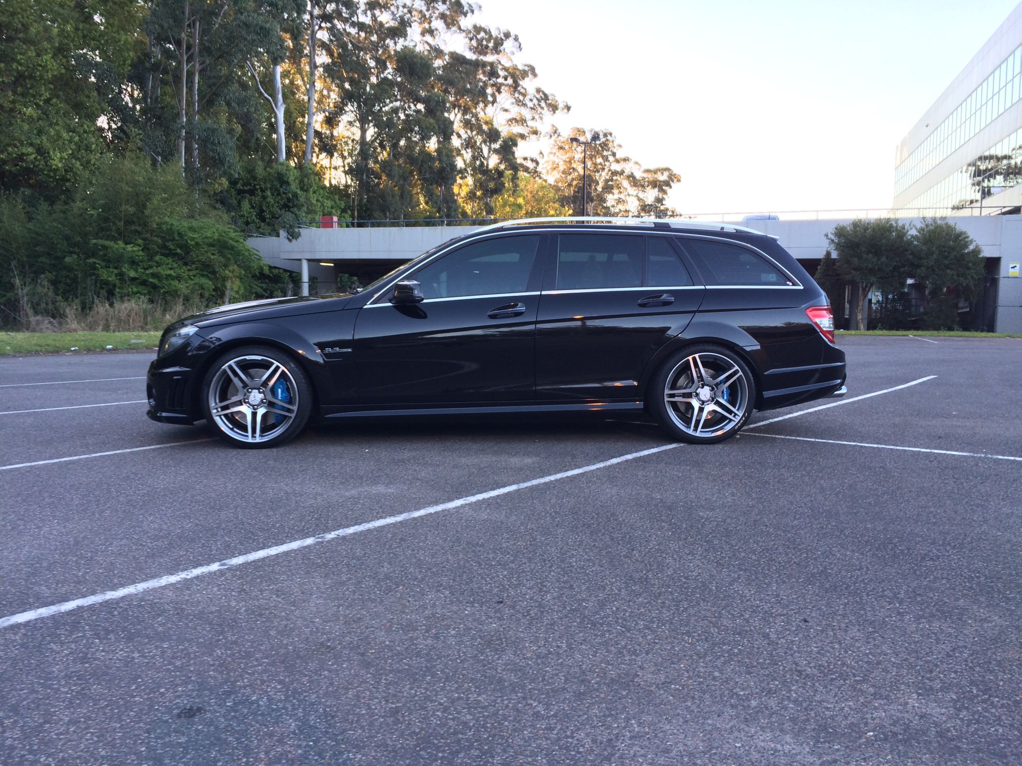 photo 1 Mercedes-Benz C-Class custom wheels   19x8.5, ET +40, tire size 235/35 R19. 19x9.5 ET+48 265/30 R19