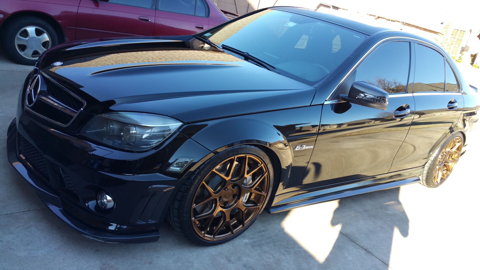 photo 1 Mercedes-Benz C-Class custom wheels Avant Garde M590 18x9.5, ET +45, tire size 235/35 R18. 19x9.5 ET+45 265/30 R19