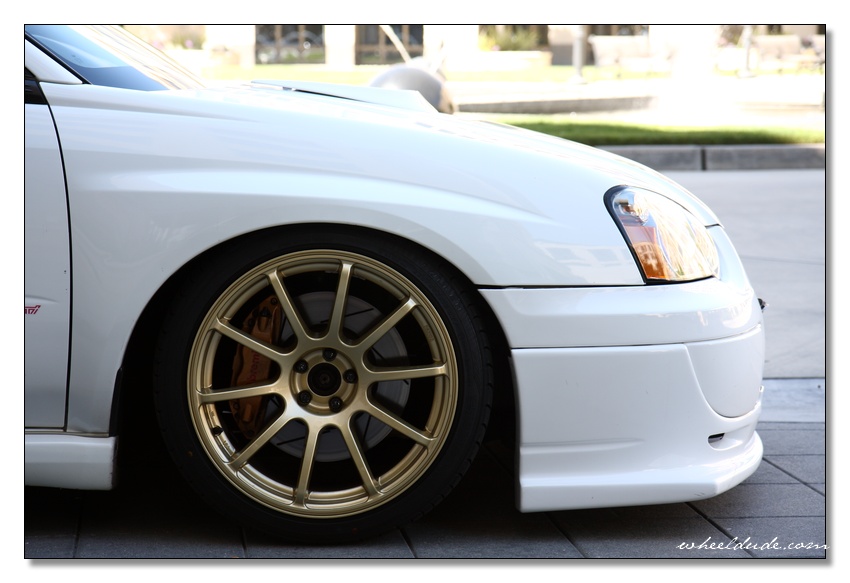 photo 10 Subaru Impreza WRX STi custom wheels Rota G-Force 18x9.0, ET +35, tire size 225/40 R18. x ET 