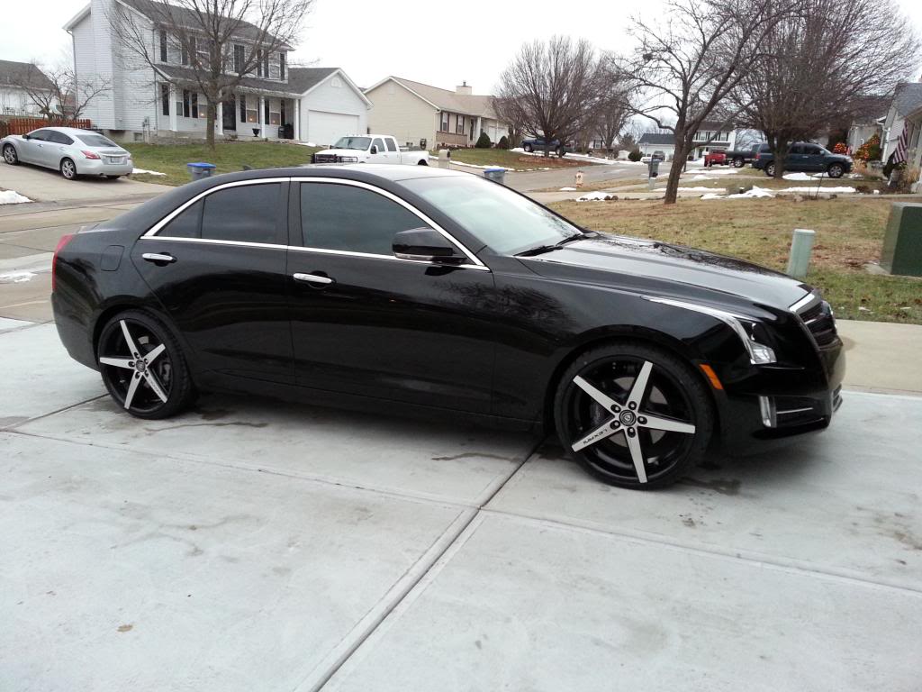 photo 1 Cadillac ATS custom wheels Lexani R-Four  20x8.5, ET +34, tire size X R20. 20x8.5 ET+45 