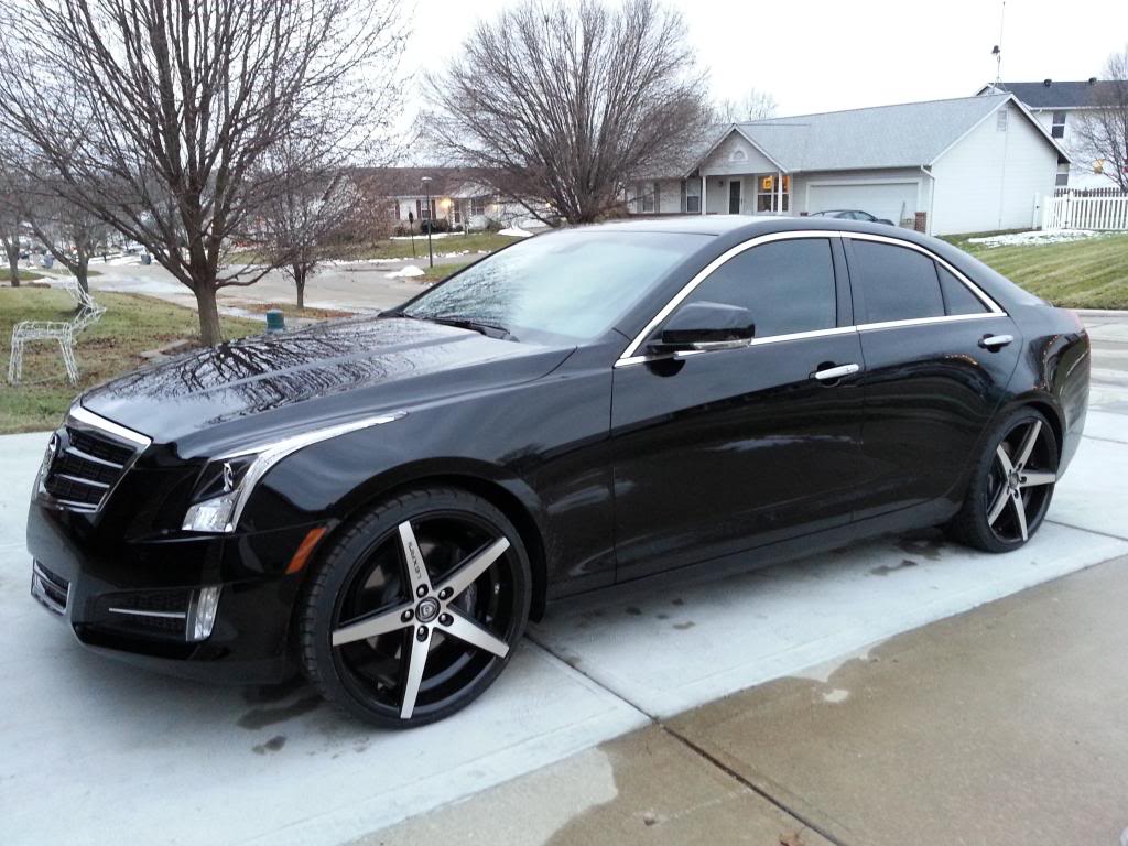 photo 2 Cadillac ATS custom wheels Lexani R-Four  20x8.5, ET +34, tire size X R20. 20x8.5 ET+45 