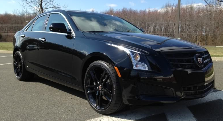 photo 1 Cadillac ATS custom wheels OEM Cadillac ATS 19x, ET , tire size 225/35 R19. x ET 255/30 R