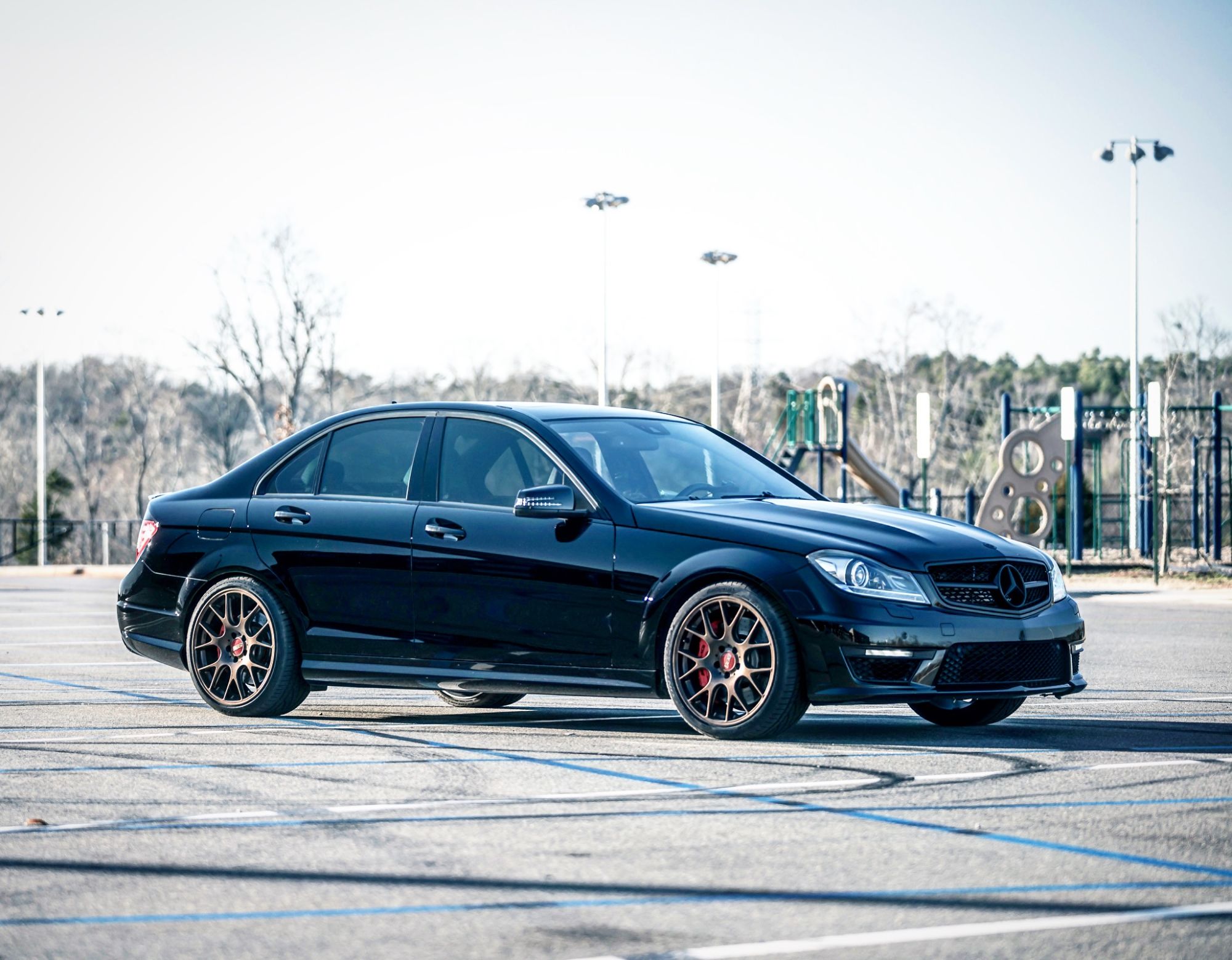 photo 1 Mercedes-Benz C-Class custom wheels BBS  CH-R 19x8.5, ET +42, tire size 245/35 R19. 19x9.5 ET+45 235/30 R19
