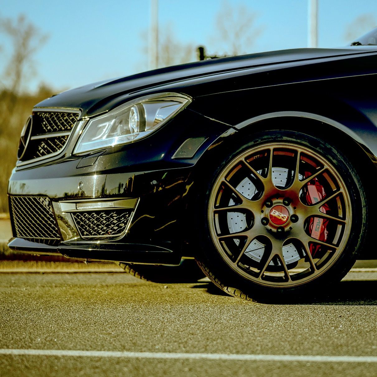 photo 3 Mercedes-Benz C-Class custom wheels BBS  CH-R 19x8.5, ET +42, tire size 245/35 R19. 19x9.5 ET+45 235/30 R19
