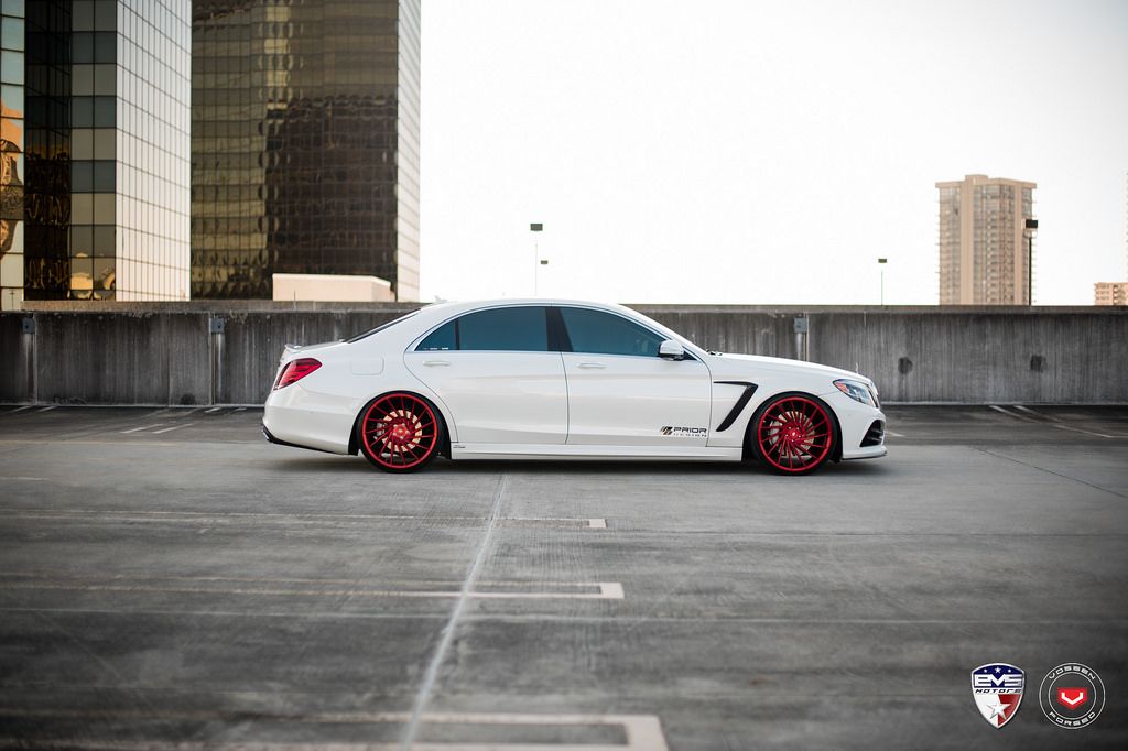 photo 5 Mercedes-Benz S-Class custom wheels Vossen VPS-305T 22x9.5, ET , tire size X R22. 22x10.5 ET