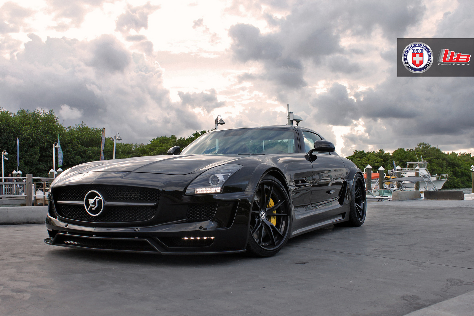 photo 5 Mercedes-Benz SLS AMG custom wheels HRE  S104 20x10.5, ET , tire size 285/25 R20. 21x12.5 ET 375/20 R21