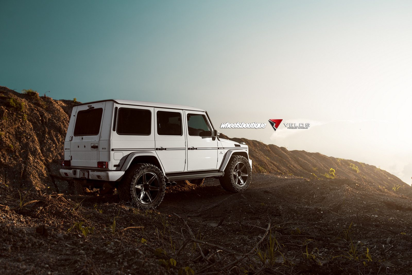 photo 3 Mercedes-Benz AMG G63 custom wheels Velos  S6 22x12.0, ET , tire size 375/45 R22. x ET 