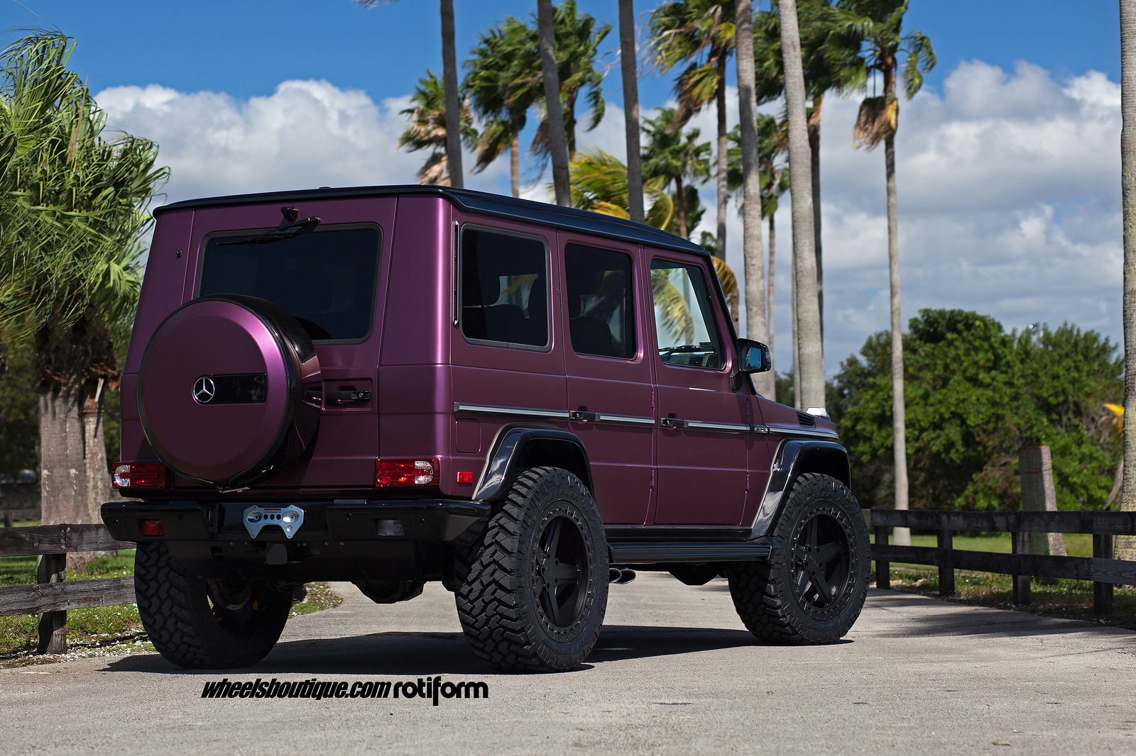 photo 4 Mercedes-Benz AMG G63 custom wheels Rotiform  PNT Offroad 22x11.0, ET , tire size X R22. x ET 