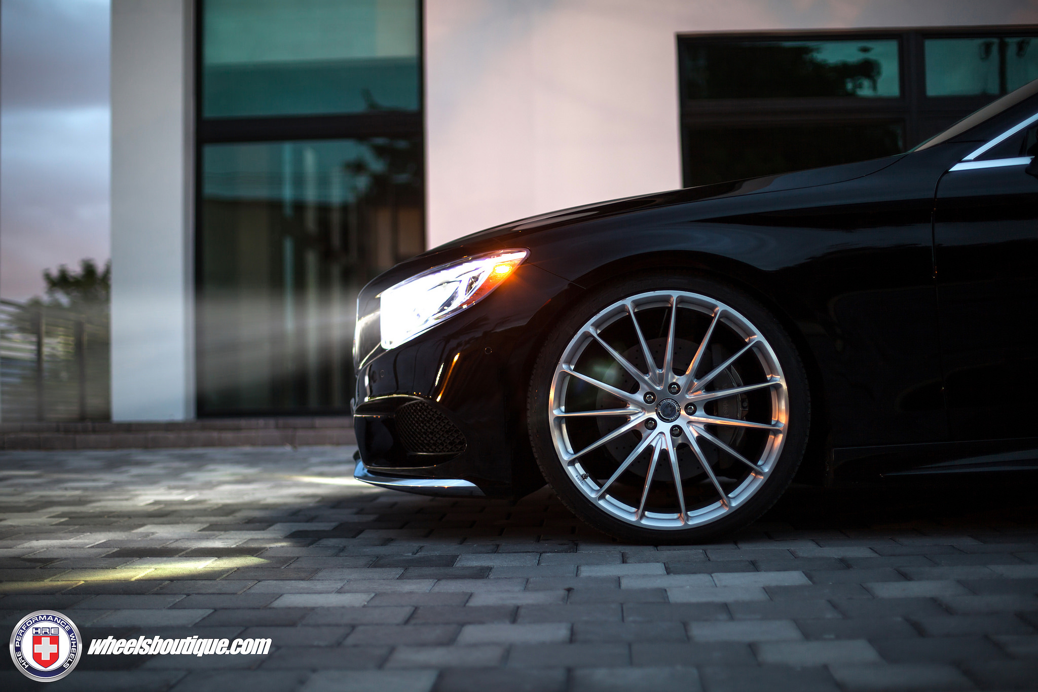photo 4 Mercedes-Benz AMG S custom wheels HRE  P103 22x9.0, ET , tire size 255/30 R22. 22x10.5 ET 295/25 R22