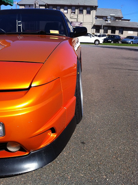 photo 1 Nissan S13 custom wheels Enkei RPF1 18x9.5, ET 0, tire size 215/40 R18. 18x9.5 ET+10 225/40 R18