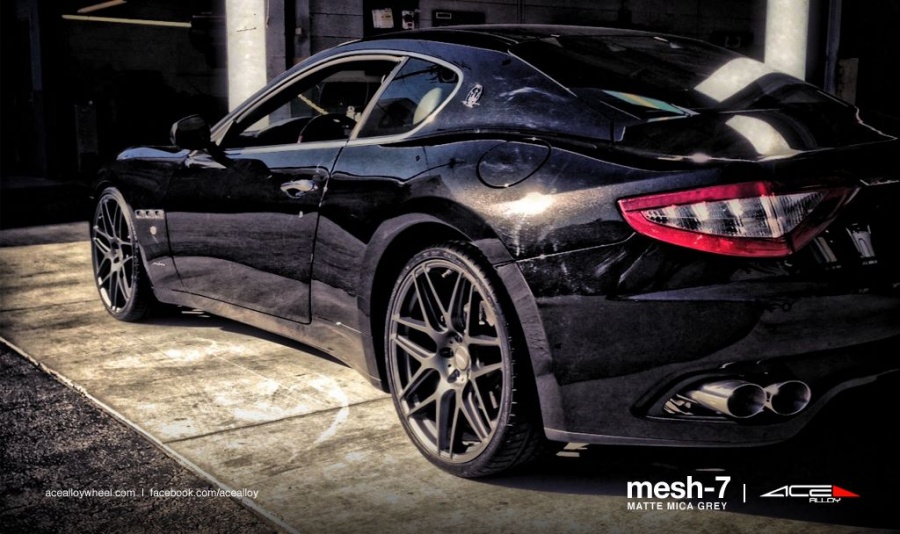 photo 1 Maserati GranTurismo custom wheels ACE  MESH-7 22x9.0, ET , tire size X R22. 22x10.5 ET 