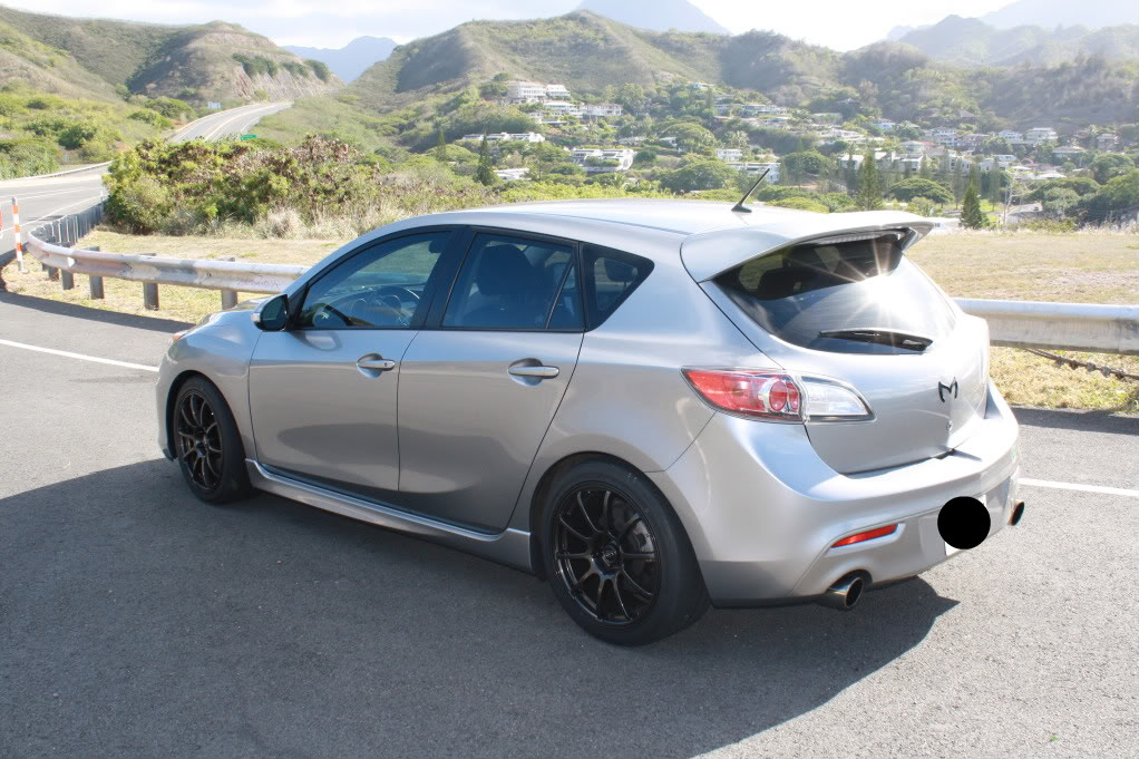 photo 3 Mazda Mazda3 custom wheels Rota G-Forces 18x8.5, ET +48, tire size 235/40 R18. x ET 