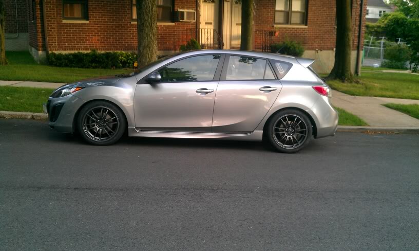 photo 1 Mazda Mazda3 custom wheels Drag  DR38  18x8.0, ET +47, tire size 235/40 R18. x ET