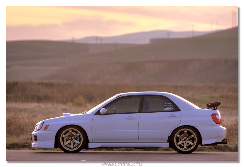 photo 1 Subaru Impreza WRX custom wheels Rota Grid 18x9.5, ET +38, tire size 245/35 R18. x ET 
