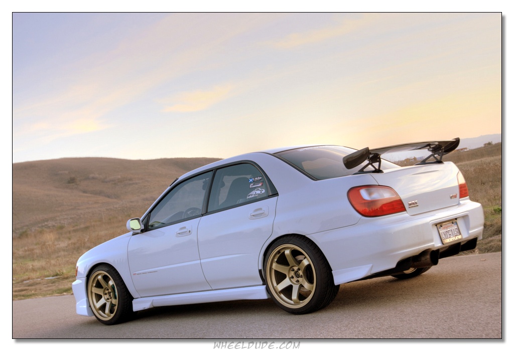 photo 5 Subaru Impreza WRX custom wheels Rota Grid 18x9.5, ET +38, tire size 245/35 R18. x ET 