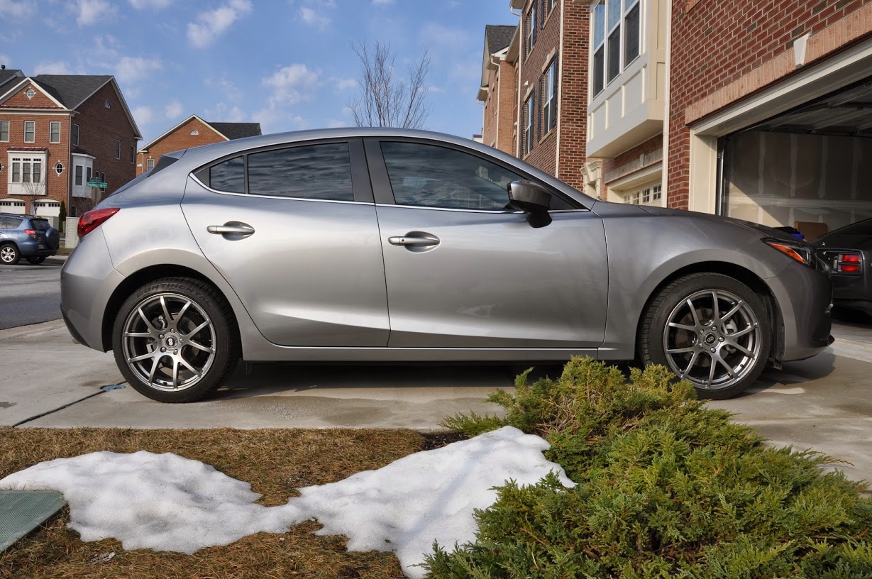 photo 2 Mazda Mazda3 custom wheels Enkei M52  18x8.0, ET +50, tire size X R18. x ET