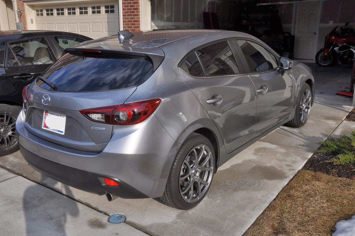 photo 6 Mazda Mazda3 custom wheels Enkei M52  18x8.0, ET +50, tire size X R18. x ET