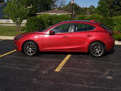 photo 3 Mazda Mazda3 custom wheels TSW  Nurburgring 18x8.5, ET , tire size X R18. x ET