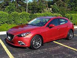 photo 4 Mazda Mazda3 custom wheels TSW  Nurburgring 18x8.5, ET , tire size X R18. x ET