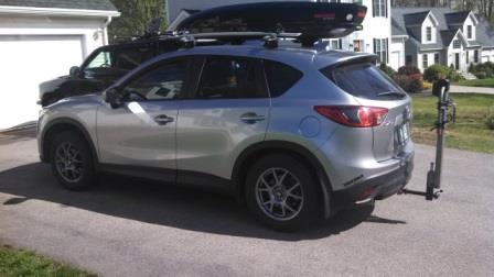 photo 1 Mazda CX-5 custom wheels Motegi MR121 17x7.0, ET +48, tire size 225/65 R17. x ET