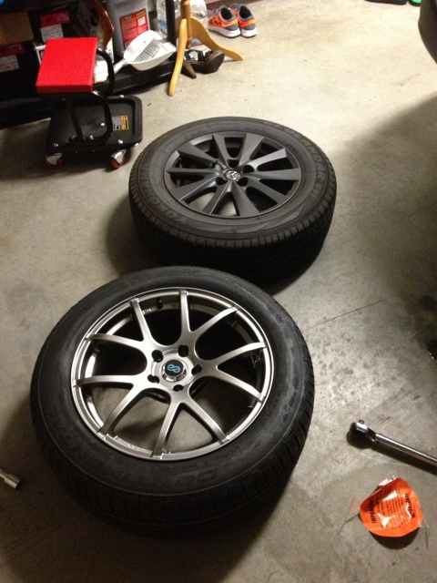 photo 2 Mazda CX-5 custom wheels Enkei M52 18x8.0, ET , tire size 235/55 R18. x ET