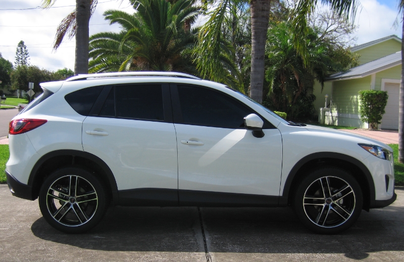 photo 1 Mazda CX-5 custom wheels Ace Alloy V12 20x8.5, ET +38, tire size 255/45 R20. x ET