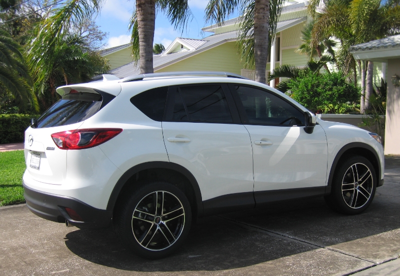 photo 2 Mazda CX-5 custom wheels Ace Alloy V12 20x8.5, ET +38, tire size 255/45 R20. x ET