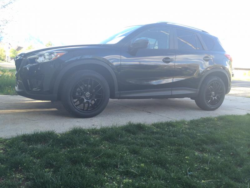 photo 1 Mazda CX-5 custom wheels Drag 37 19x, ET , tire size 225/55 R19. x ET
