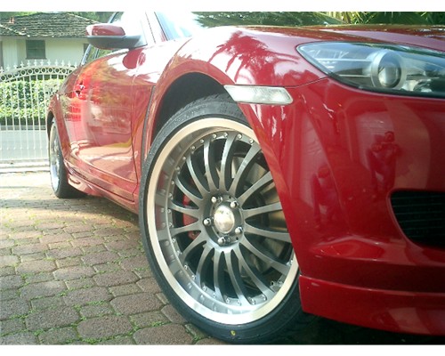 photo 1 Mazda RX-8 custom wheels Axis  Phin 19x8.5, ET , tire size X R19. x ET 
