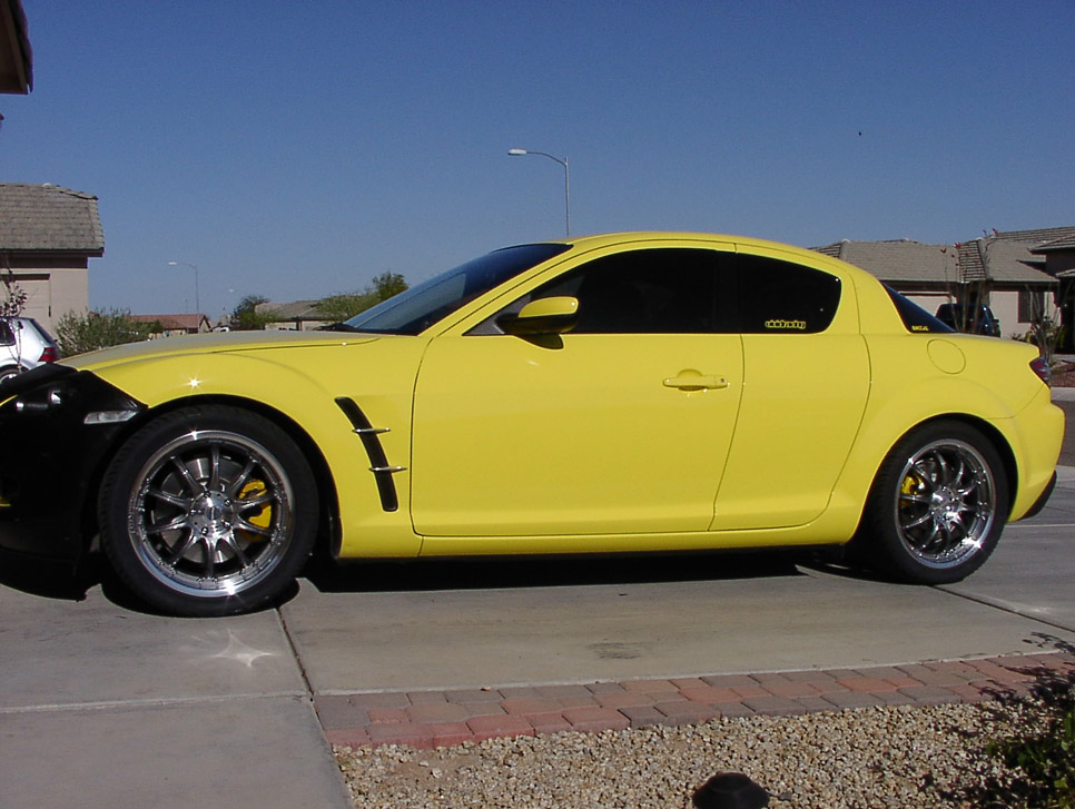 photo 1 Mazda RX-8 custom wheels   18x, ET , tire size 245/40 R18. x ET 