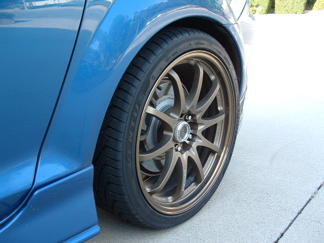 photo 3 Mazda RX-8 custom wheels Volk CE28N 19x8.0, ET +35, tire size 245/35 R19. 19x9.0 ET+44 275/30 R19