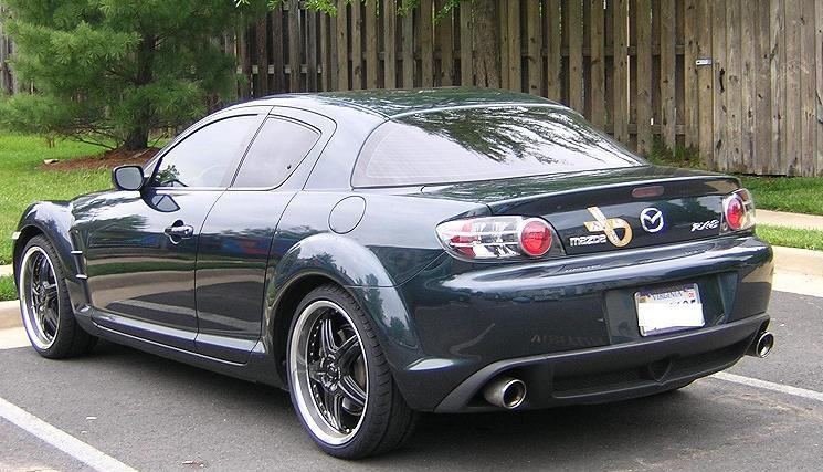photo 3 Mazda RX-8 custom wheels Axis  Crux  19x8.0, ET +42, tire size 235/35 R19. x ET 