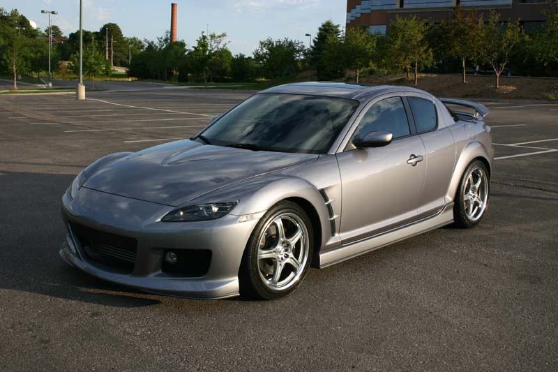 photo 1 Mazda RX-8 custom wheels   18x8.0, ET , tire size 245/ R18. 18x9.5 ET 275/ R18