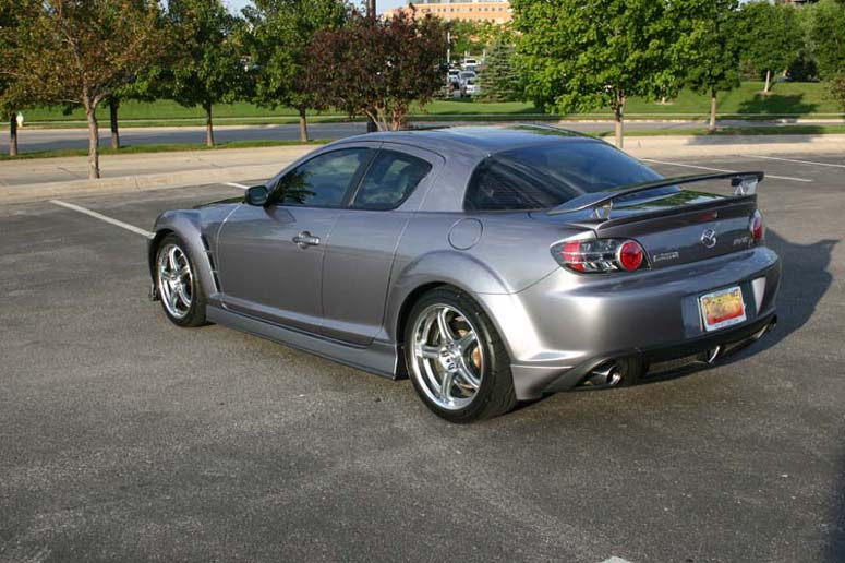 photo 3 Mazda RX-8 custom wheels   18x8.0, ET , tire size 245/ R18. 18x9.5 ET 275/ R18